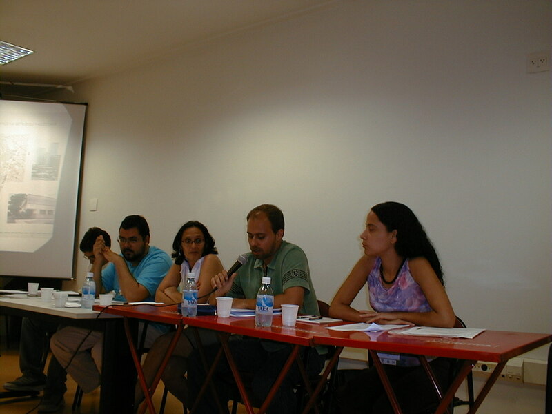 Mesa redonda SIMPURB, Manaus. Membros do GESP. 2005.